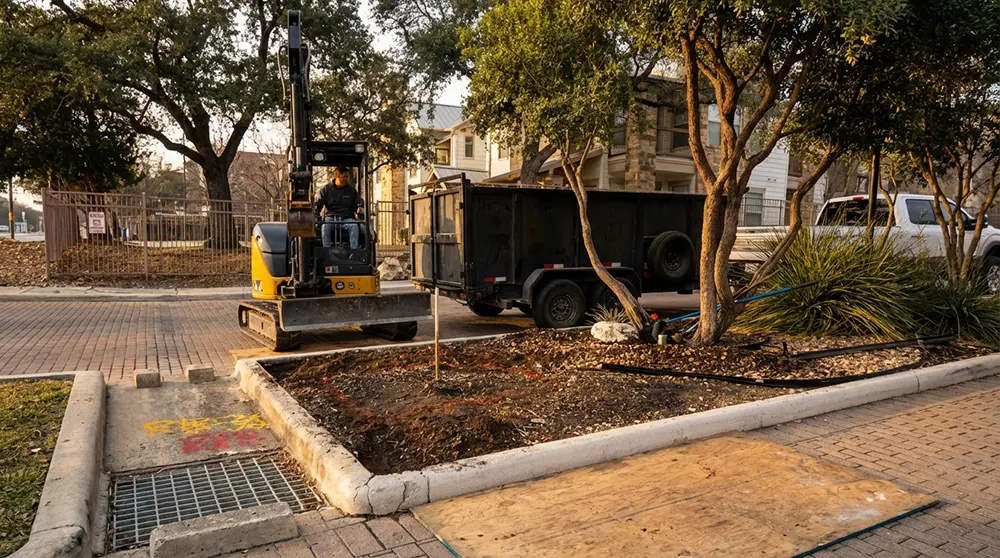 Dirt Work & Excavation project by Wilson Land Management & Construction Services