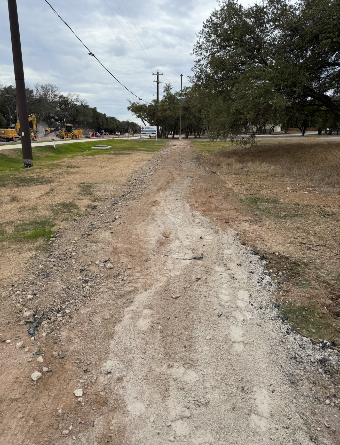 Precision trenching through Central Texas terrain